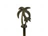 Rustic Gold Cast Iron Palm Tree Paper Towel Holder 17 - 3