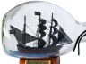 Wooden Blackbeards Queen Annes Revenge Pirate Ship in a Glass Bottle 7 - 5