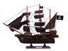 Wooden Ben Franklins Black Prince Black Sails Pirate Ship Model 15 - 1