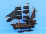 Wooden Black Barts Royal Fortune Model Pirate Ship 20 - 3