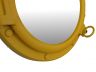Yellow Decorative Ship Porthole Mirror 20 - 2
