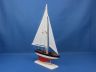 Wooden American Sailer Model Sailboat Decoration 17 - 7
