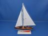 Wooden American Sailer Model Sailboat Decoration 17 - 6