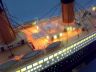 RMS Titanic Limited Model Cruise Ship 40 w- LED Lights - 9
