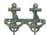 Antique Bronze Cast Iron Decorative Anchor Hooks 7 - 1