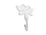 Whitewashed Cast Iron Bee Decorative Metal Wall Hook 5 - 1