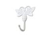 Whitewashed Cast Iron Bee Decorative Metal Wall Hook 5 - 2