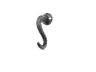 Rustic Silver Cast Iron Octopus Tentacle Decorative Metal Wall Hook 4.5 - 1