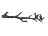 Cast Iron Love Birds on a Tree Branch Decorative Metal Wall Hooks 19 - 1