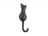 Cast Iron Cat Tail Decorative Metal Wall Hook 7 - 1