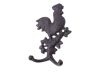 Cast Iron Rooster on a Branch Decorative Metal Wall Hook 9 - 2