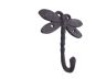 Cast Iron Dragonfly Decorative Metal Wall Hook 5 - 1