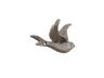 Rustic Gold Cast Iron Flying Bird Decorative Metal Wing Wall Hook 5.5 - 1