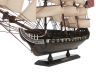 Wooden Rustic USS Constitution Tall Model Ship 24 - 3