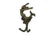 Antique Gold Cast Iron Mermaid Key Hook 6 - 2