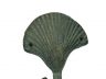 Antique Seaworn Bronze Cast Iron Seashell Hook 4 - 3