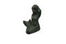 Antique Seaworn Bronze Cast Iron Sitting Mermaid 3 - 2