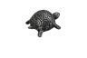 Antique Silver Cast Iron Turtle Paperweight 5 - 3