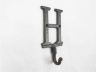 Cast Iron Letter H Alphabet Wall Hook 6 - 1