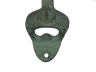 Antique Seaworn Bronze Cast Iron Wall Mounted Anchor Bottle Opener 3 - 4