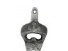 Antique Silver Cast Iron Wall Mounted Anchor Bottle Opener 3 - 3