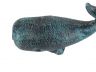 Seaworn Blue Cast Iron Whale Paperweight 5 - 3