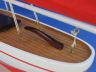 Wooden Red Pacific Sailer with Red Sails Model Sailboat Decoration 25  - 10