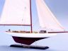 Wooden Columbia Limited Model Sailboat 25 - 11