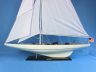Wooden Intrepid Model Sailboat Decoration 60 - 8