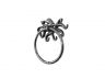 Rustic Silver Cast Iron Octopus Towel Holder 6 - 1