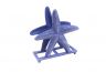 Rustic Dark Blue Cast Iron Starfish Napkin Holder 6 - 3