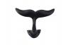 Rustic Black Cast Iron Decorative Whale Tail Hook 5 - 1