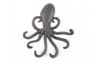 Cast Iron Wall Mounted Decorative Octopus Hooks 7 - 1