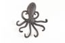 Cast Iron Wall Mounted Decorative Octopus Hooks 7 - 2