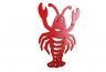 Rustic Red Cast Iron Lobster Trivet 11 - 3
