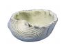 Whitewashed Cast Iron Triton Seashell Decorative Tealight Holder 5 - 1