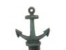 Rustic Seaworn Blue Cast Iron Anchor Extra Toilet Paper Stand 16 - 1