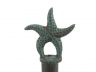 Rustic Seaworn Blue Cast Iron Starfish Extra Toilet Paper Stand 15 - 1