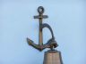 Antique Brass Hanging Anchor Bell 8 - 3