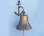 Antique Brass Hanging Anchor Bell 21 - 2