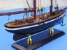 Wooden America Model Sailboat Decoration 16 - 2