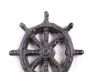 Cast Iron Ship Wheel Bottle Opener 3.75 - 1