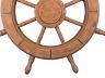 Rustic Wood Finish Decorative Ship Wheel 24 - 1
