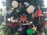 Ships Wheel Wreath and Bow Christmas Tree Ornament  - 1