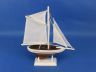 Wooden Columbia Model Sailboat Decoration 9 - 7