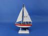 Wooden USA Sailer Model Sailboat Decoration 9 - 8