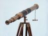 Admiral Floor Standing Antique Brass Telescope 60 - 8