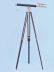 Chrome - Leather Griffith Astro Telescope 64 with Black Wooden Legs - 7