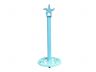 Rustic Light Blue Cast Iron Starfish Extra Toilet Paper Stand 15 - 1