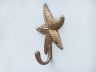 Antique Brass Starfish Hook 5 - 1